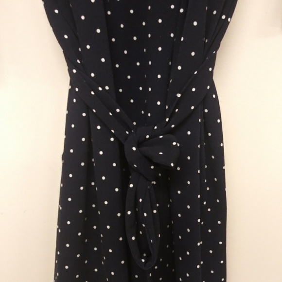 Blue Polka Dot Medium H&M Dress - Picture 3 of 4
